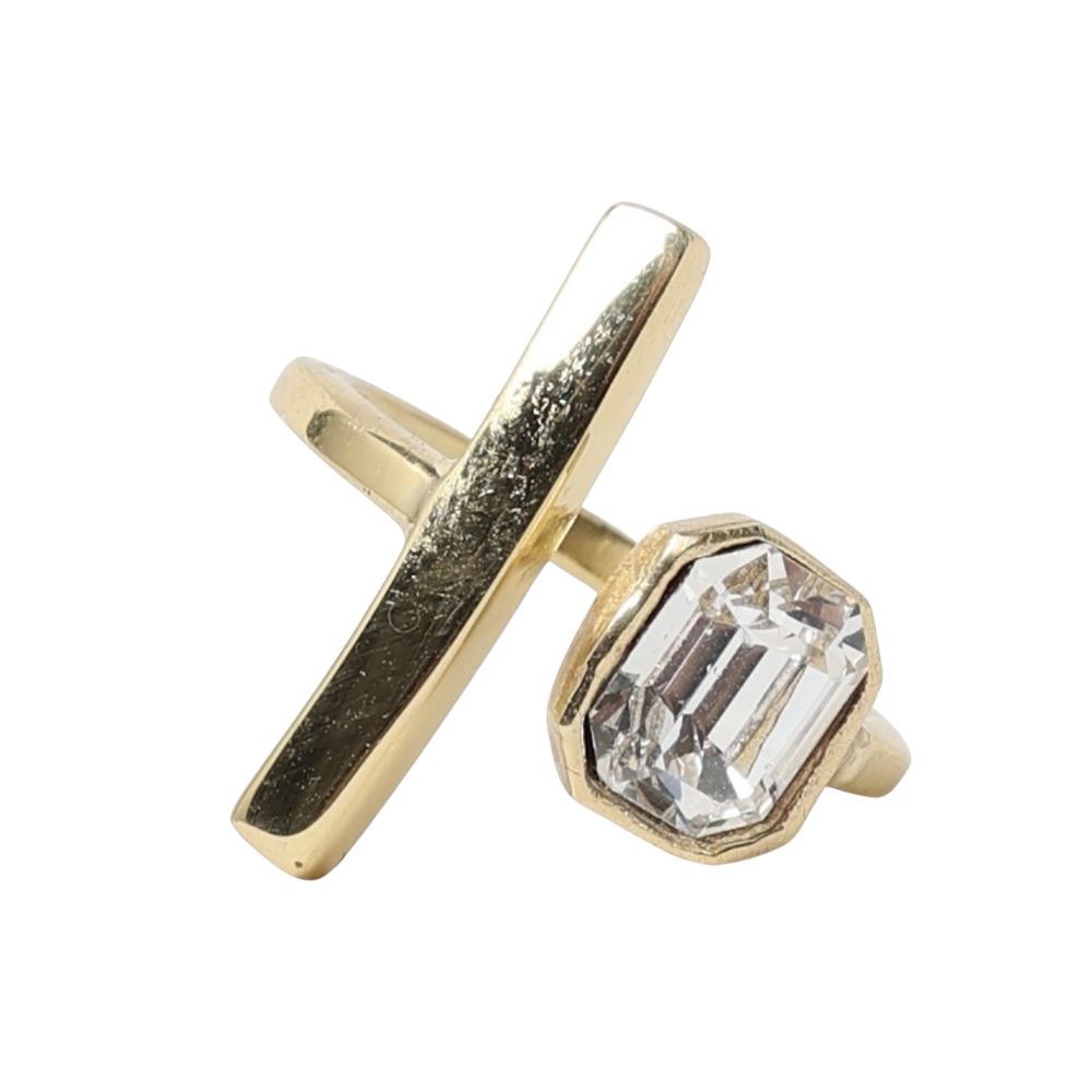 ANILLO ASIM PEQ BRONCE CRISTAL Y DIAMANTE