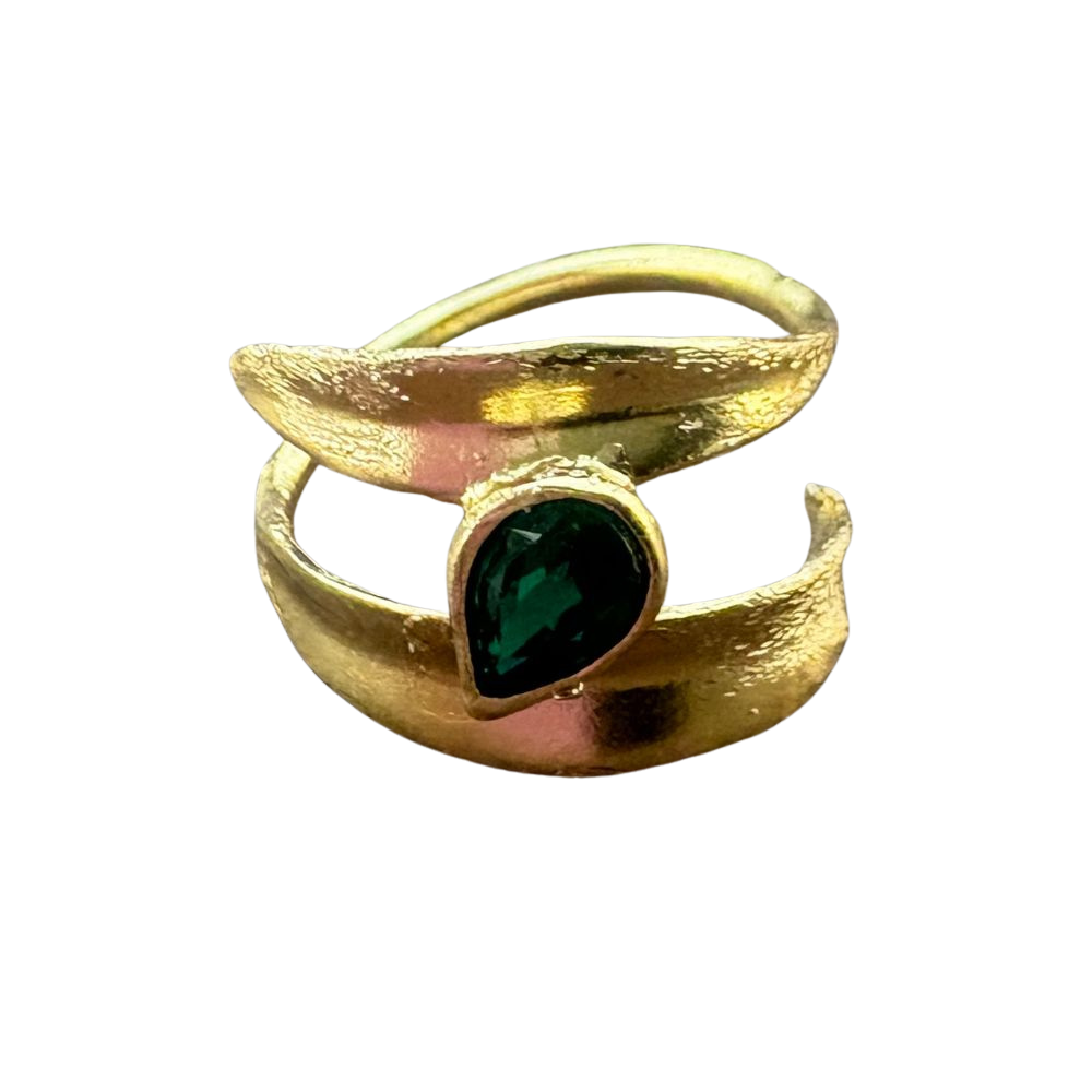 ANILLO DE LORELEI BRONCE Y CRISTAL