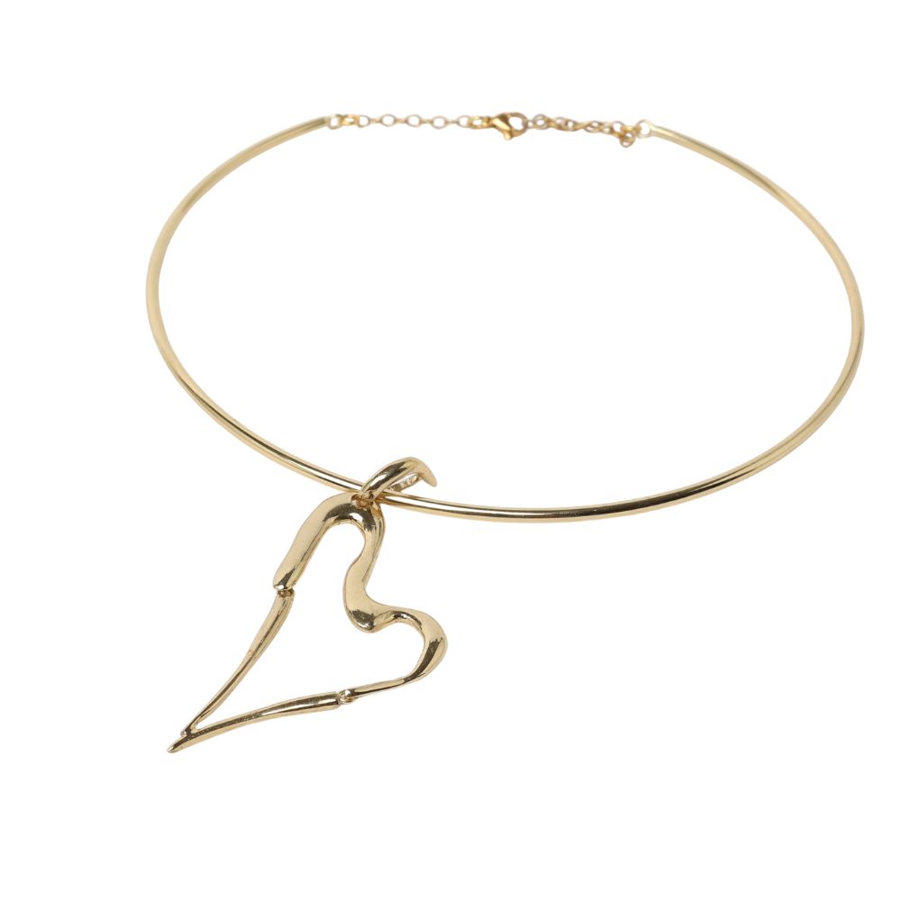 COLLAR AMORA BRONCE