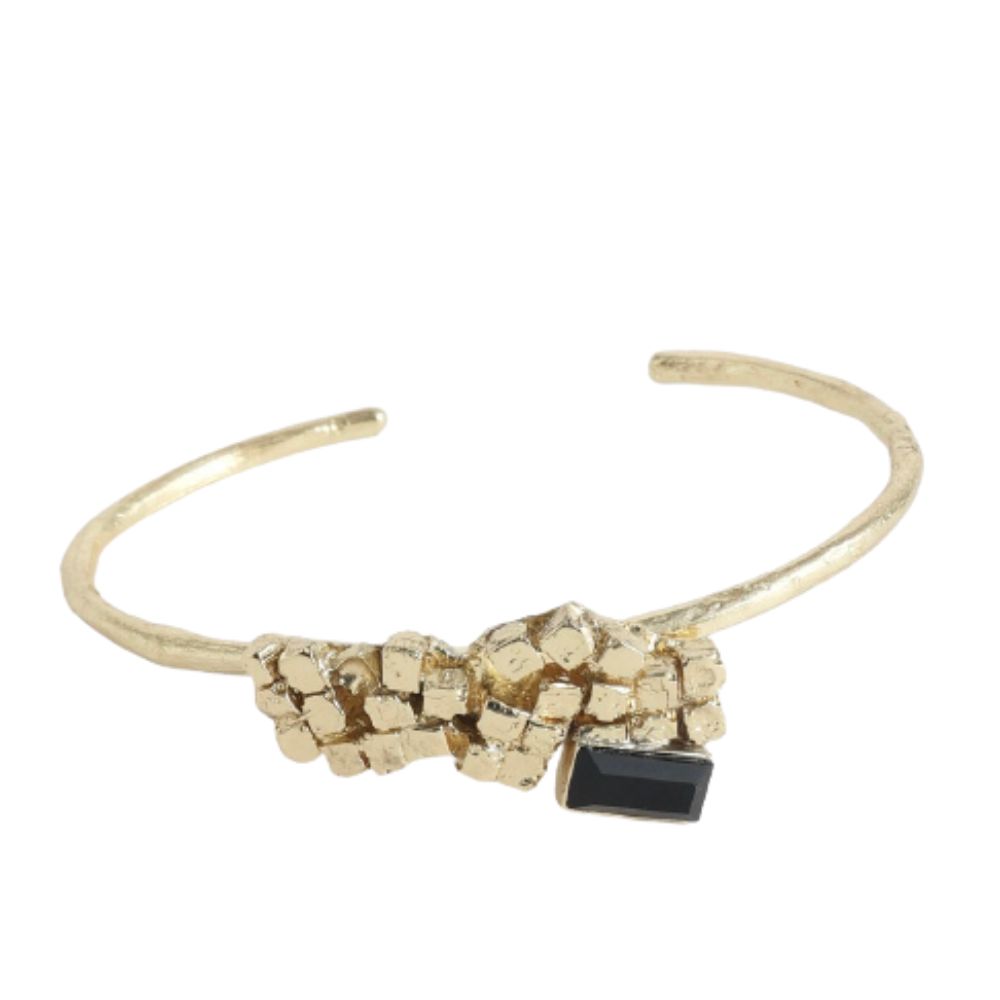 PULSERA BLAZE BRONCE Y CRISTAL