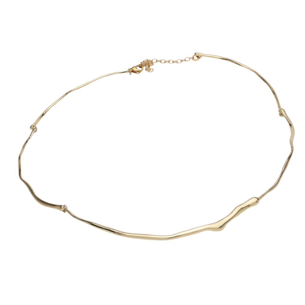 COLLAR PIEDRA DE VIENTO BRONCE