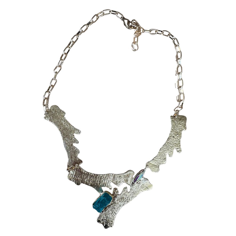 COLLAR ORBIT BRONCE RESINA