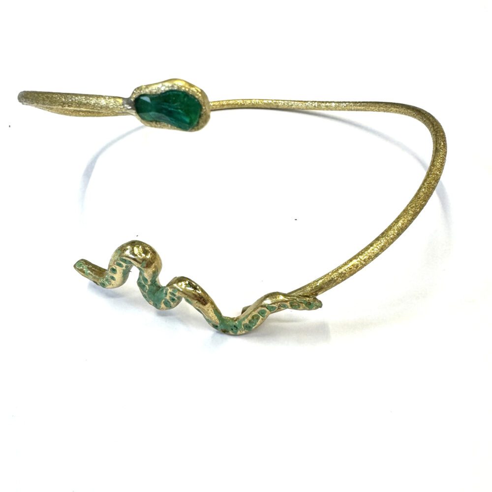 PULSERA OPHIS BRONCE CON OXIDACION